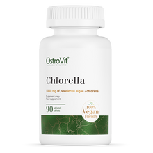 Indlæs billede til gallerivisning Chlorella 1000 mg per dosis (Pulveriseret alge), VEG, 90 tabletter
