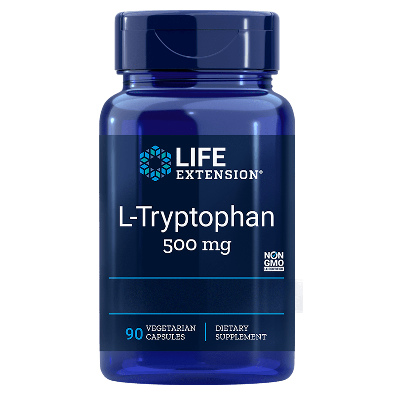 Life Extension L-Tryptofan, 90 Kapsler