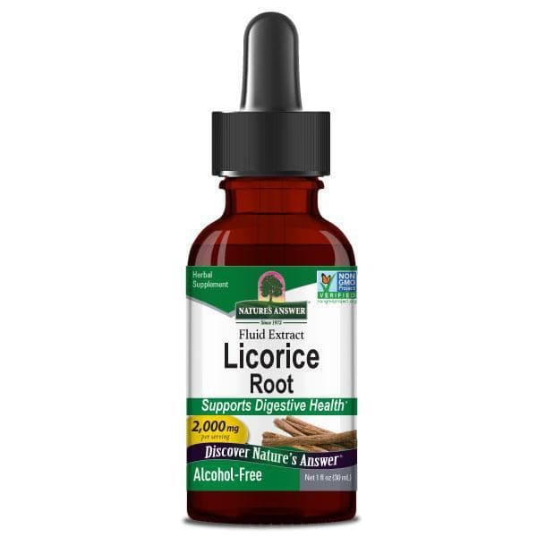 Nature&#39;s Answer Lakridsrod - Licorice Root Ekstrakt, 30 ml