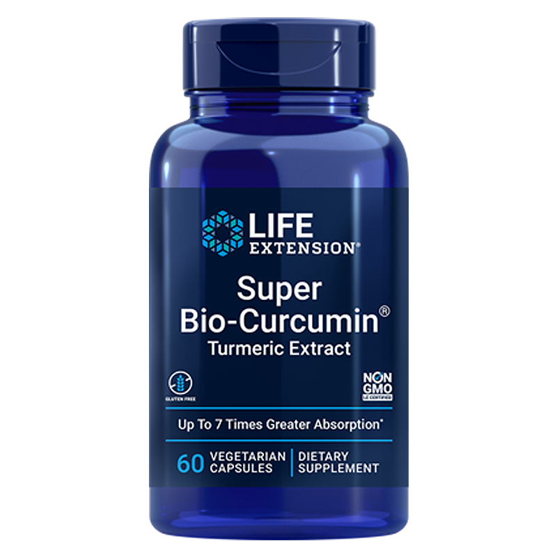 Gurkemejeekstrakt  - Super Bio Curcumin 400 mg, 60 veg kapsler