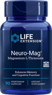 Life Extension Neuro-Mag, Magnesium L-Threonat, 90 Kapsler