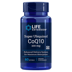 Life Extension Ubiquinol CoQ10, 60 softgels